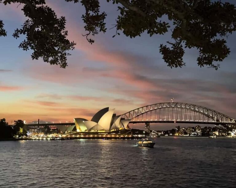 Sydney: Big Bus Panoramic Night Tour by Open-Top Bus - The Route in Detail