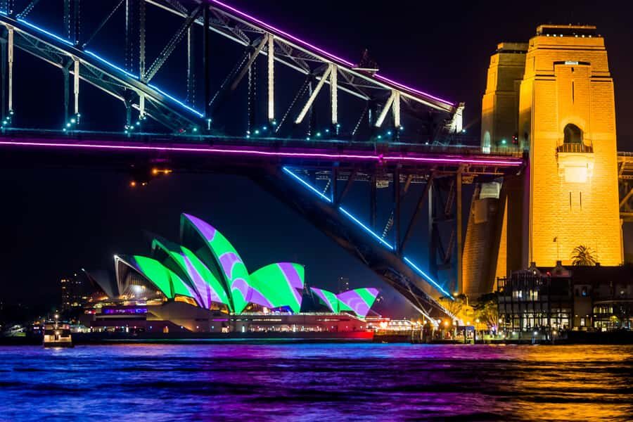 Sydney: Bring Your Own Drinks Vivid Harbour Cruise - Who should book this cruise?