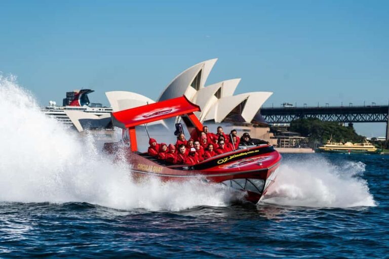 Sydney: Jet Boat Adventure Ride from Circular Quay - Practical Tips for the Ride