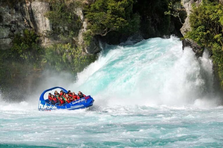 Taup: Huka Falls 30-Minute Jet Boat Experience - The Itinerary: A Mix of Adventure and Scenic Highlights