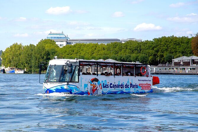 Tours of Paris and the Hauts-de-Seine in an Amphibious Bus - The Eiffel Tower and Trocadéro Views
