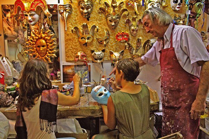 Venetian Carnival Mask Making Class in Venice, Italy - Small Group Size: Maximum 4 travelers