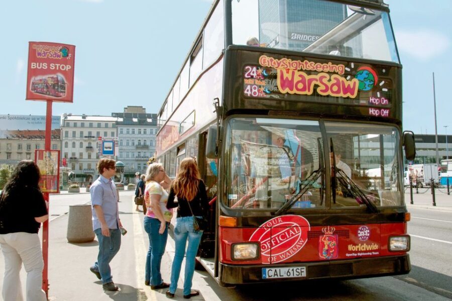 Warsaw: City Sightseeing Hop-On Hop-Off Bus Tour - Two Routes, One Strategy: Red vs. Blue