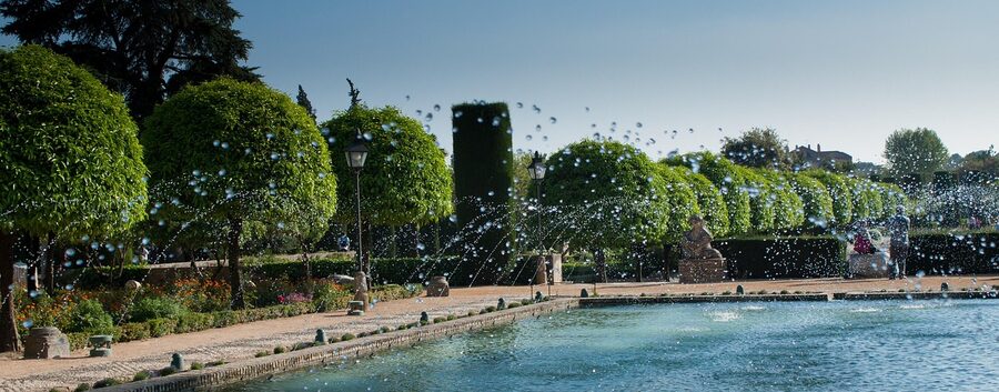 Alcazar de los Reyes Cristianos Cordoba castle view