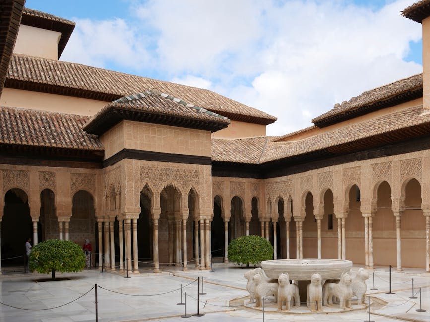 Alhambra Court of the Lions Granada