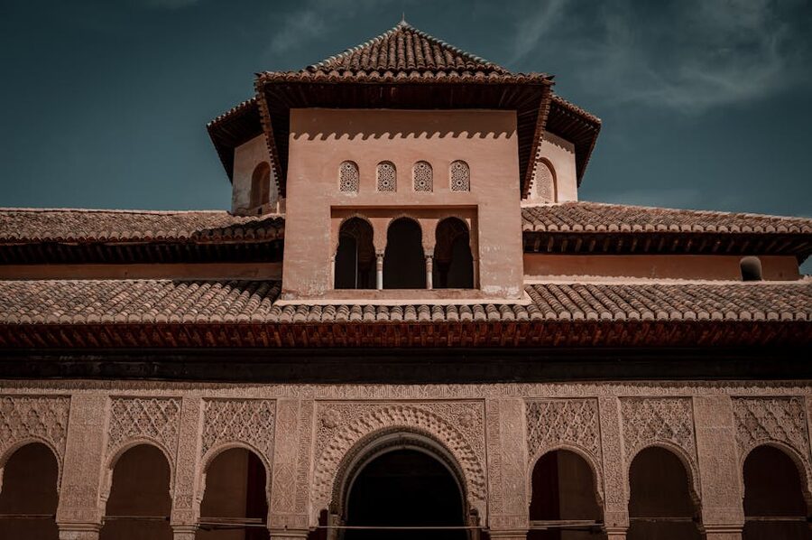 Alhambra Palace Granada main view