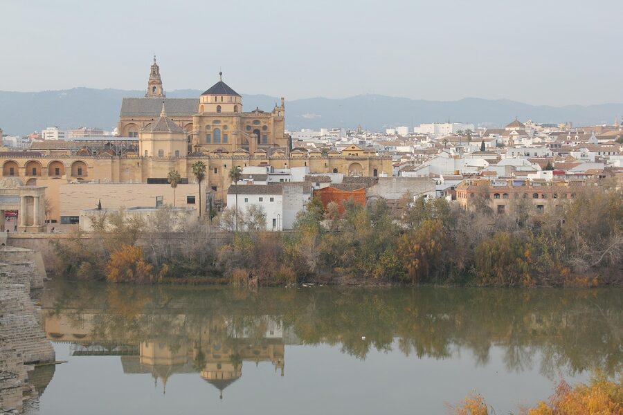 Cordoba river and Mosque-Cathedral