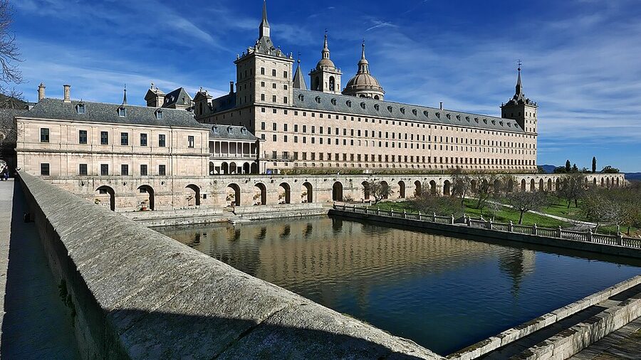 El Escorial monastery southern facade