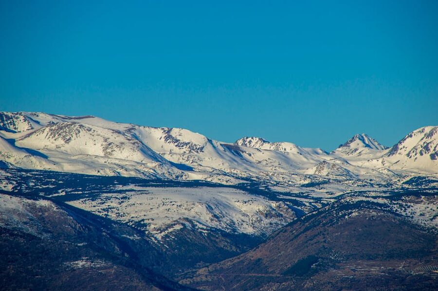 Andalusian mountains near Malaga