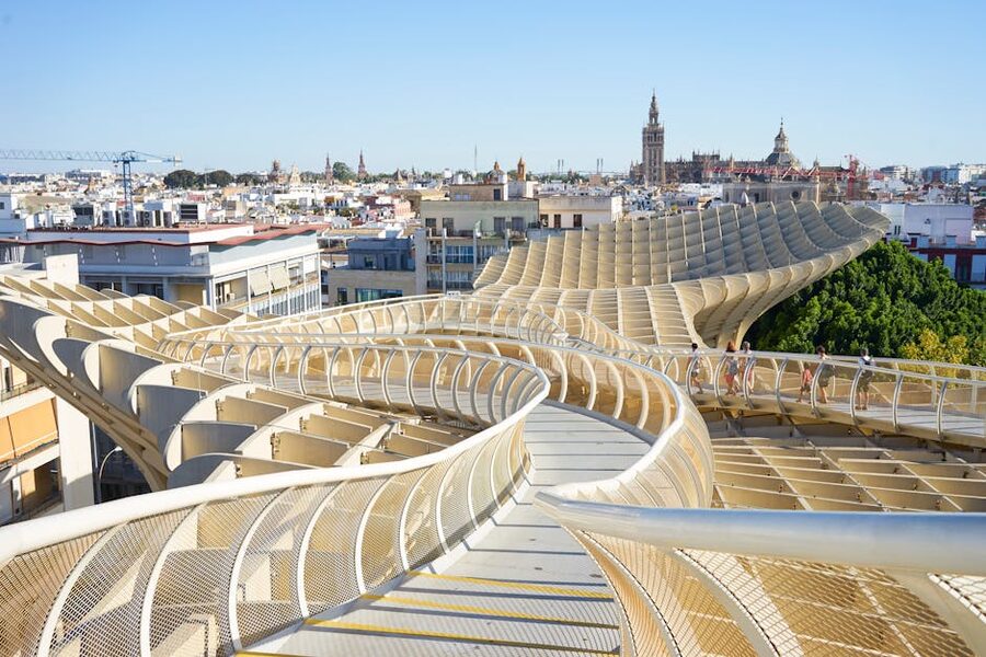 View from the top of Metropol Parasol