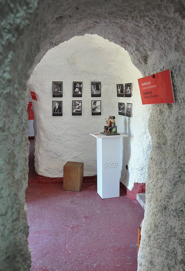 Sacromonte cave museum interior