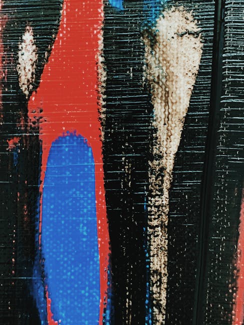 Abstract painting in a Picasso-inspired style