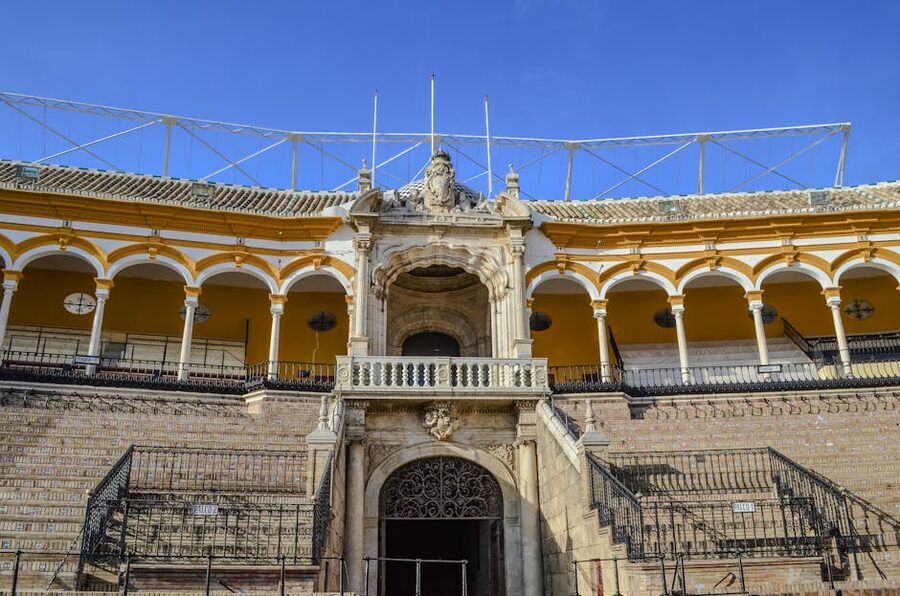 Seville Plaza de Toros bullring architecture