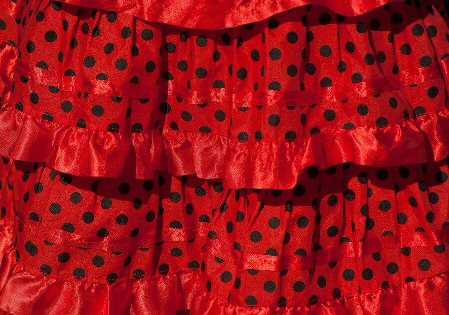 Spanish flamenco dancers from Andalusia